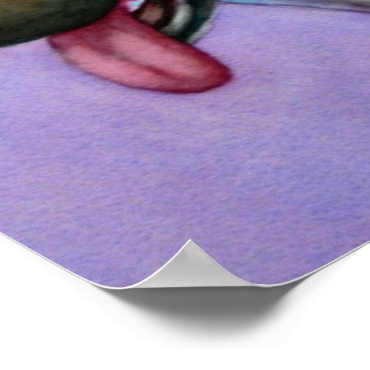 German Shepherd Poster (Ecke)