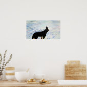 German Shepherd Poster (Küche)