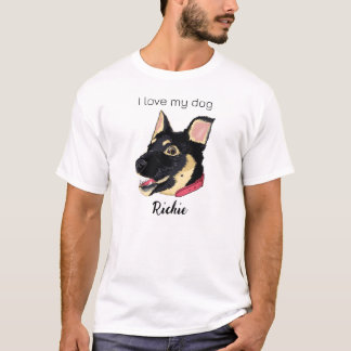 German Shepherd Puppy Dog Lover T-Shirt