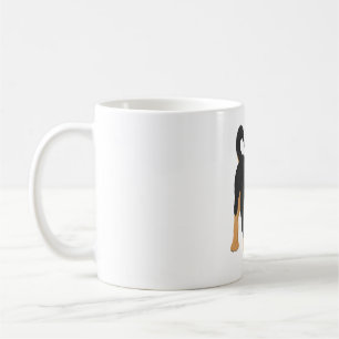German Shepherd Puppy Kaffeetasse