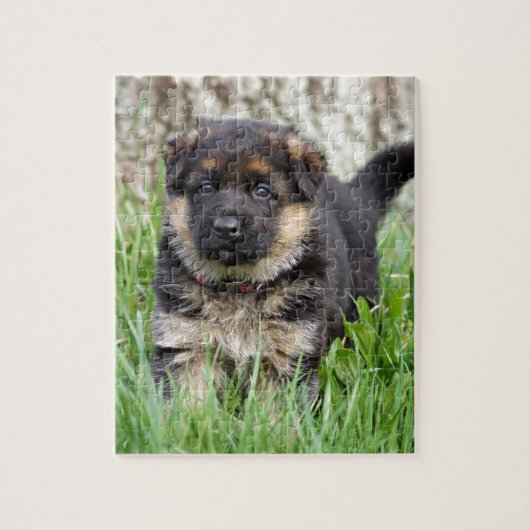 German Shepherd Puppy Puzzle (Vertikal)