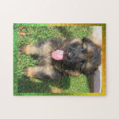 German Shepherd Puppy Puzzle (Horizontal)