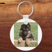 German Shepherd Puppy Schlüsselanhänger (Vorderseite)