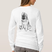 German Shepherd Puppy T-Shirt (Rückseite)