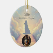 German Shepherd Rainbow Bridge Ornament (Rechts)