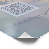 German Shepherd Rainbow Bridge Poster (Ecke)