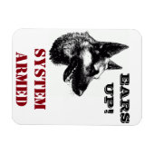 German Shepherd Rescue Central Tx lustiger Magnet  (Horizontal)