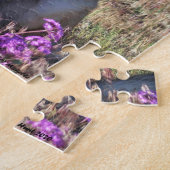 German Shepherd Rescue Dog With Flowers Puzzle (Seite)