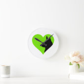 German Shepherd Runde Wanduhr (Zuhause)