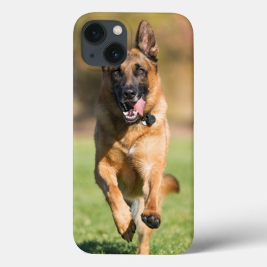 German Shepherd Running Case-Mate iPhone Hülle (Rückseite)