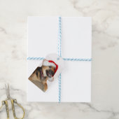 German Shepherd Santa Claus Geschenkanhänger (Mit Garn)