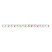 German Shepherd Satin Ribbon in White Satinband (Vorderseite)