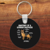 German Shepherd  Schlüsselanhänger (Vorderseite)