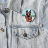 German Shepherd Schweden Button (Beispiel)