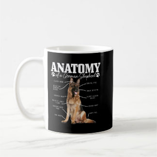 German Shepherd Shirt Schäfer Hund Mama Vater Lieb Kaffeetasse