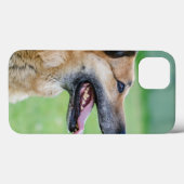 German Shepherd Side Portrait Case-Mate iPhone Hülle (Rückseite (Horizontal))