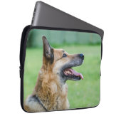 German Shepherd Side Portrait Laptopschutzhülle (Vorne Rechts)