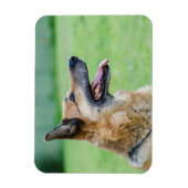 German Shepherd Side Portrait Magnet (Vertikal)