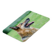 German Shepherd Side Portrait Magnet (Linke Seite)