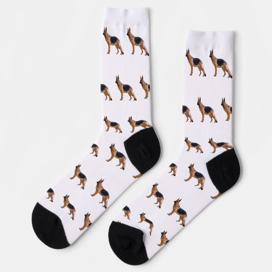 German Shepherd Socken (Linkes Detail)