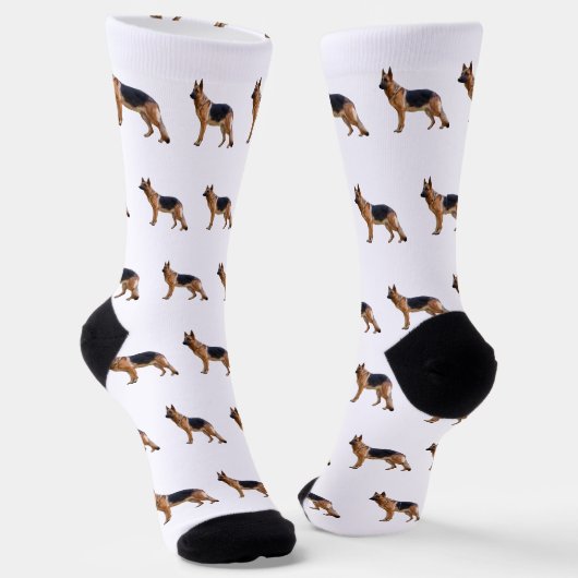 German Shepherd Socken (Gewinkelt)