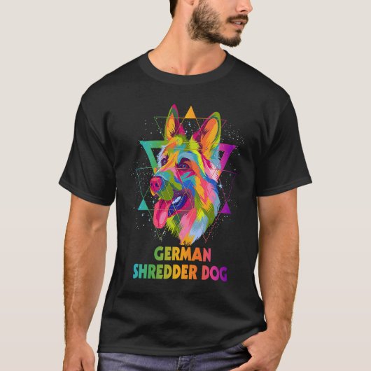 German Shepherd Spaß Schäfer T-Shirt (Vorderseite)