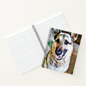 German Shepherd Spiral Notebook Notizblock (Innenseite)