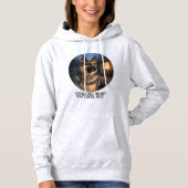 German Shepherd Steadfast Heart Hoodie (Vorderseite)