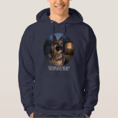 German Shepherd Steadfast Heart Hoodie (Vorderseite)