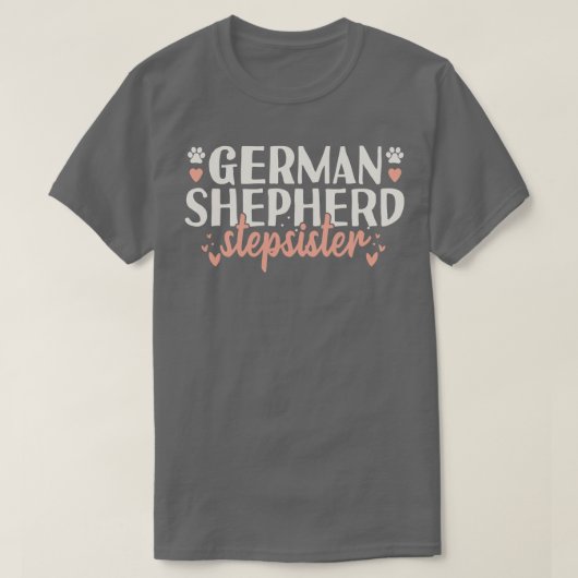 German Shepherd StepMinister T-Shirt (Design vorne)