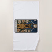 German Shepherd Strandtuch (Vorderseite)