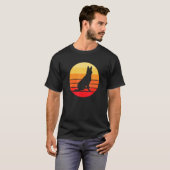 German Shepherd Sunset T-Shirt (Vorne ganz)