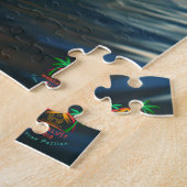 German Shepherd Surfing Puzzle (Seite)