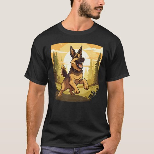 German Shepherd T-Shirt (Vorderseite)