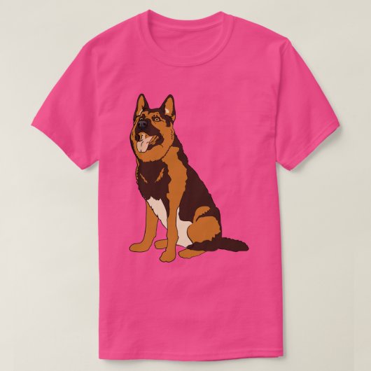 German Shepherd T-Shirt (Design vorne)