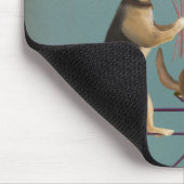 German Shepherd Tandem Mousepad (Ecke)