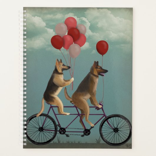 German Shepherd Tandem Planer (Vorderseite)