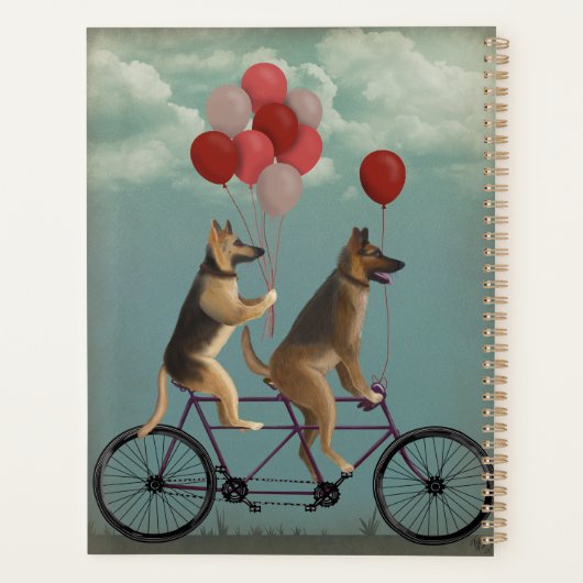 German Shepherd Tandem Planer (Rückseite)