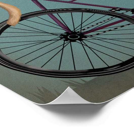 German Shepherd Tandem Poster (Ecke)