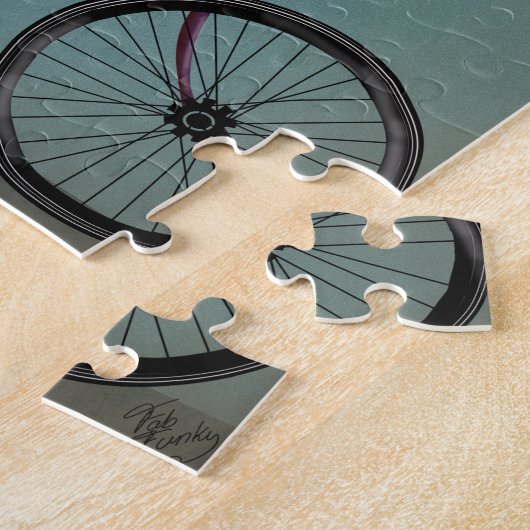 German Shepherd Tandem Puzzle (Seite)