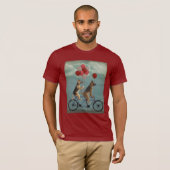 German Shepherd Tandem T-Shirt (Vorne ganz)