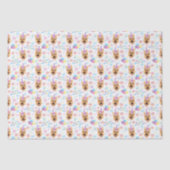 German Shepherd Tissue Paper in White Seidenpapier (Vorderseite)