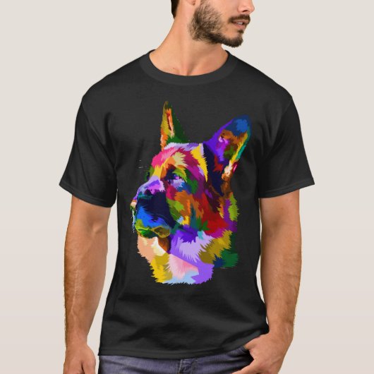 German Shepherd Trained Dog Owner T-Shirt (Vorderseite)