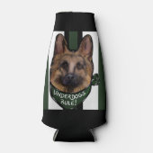 German Shepherd Underdog Flaschenkühler (Vorderseite)