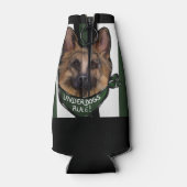 German Shepherd Underdog Flaschenkühler (Rückseite)