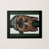 German Shepherd Underdog Puzzle (Horizontal)