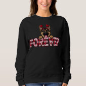 German Shepherd Valentine  Sweatshirt (Vorderseite)