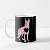 German Shepherd Valentines Day Cud Love Dog _1 Kaffeetasse (Links)