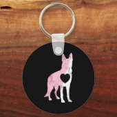 German Shepherd Valentines Day Cud Love Dog _1 Schlüsselanhänger (Vorderseite)