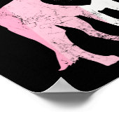 German Shepherd Valentines Day Cud Love Dog Poster (Ecke)